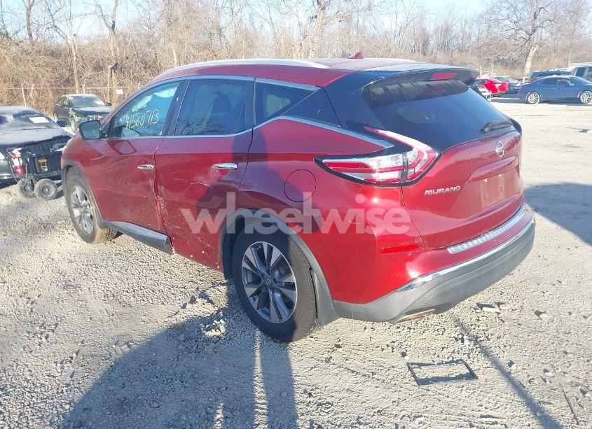 Photo 3 of 2015 Nissan Murano SL (VIN 5N1AZ2MH6FN242983)