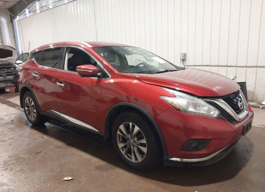 2015 Nissan Murano PLATINUM/S/SL/SV (VIN 5N1AZ2MH6FN253224) main photo