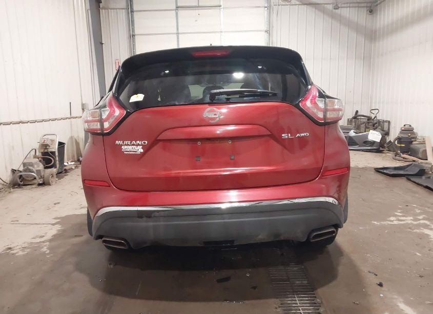 Photo 16 of 2015 Nissan Murano PLATINUM/S/SL/SV (VIN 5N1AZ2MH6FN253224)