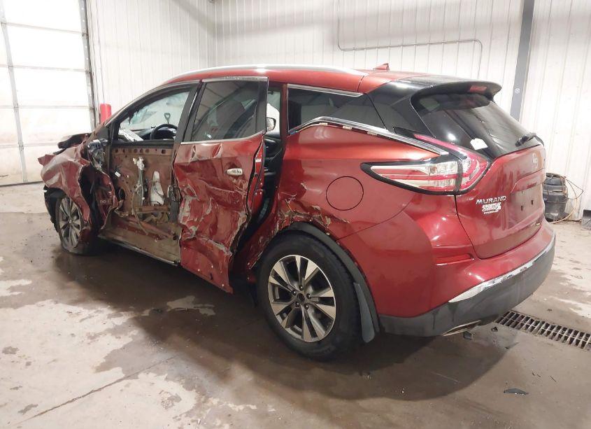 Photo 3 of 2015 Nissan Murano PLATINUM/S/SL/SV (VIN 5N1AZ2MH6FN253224)