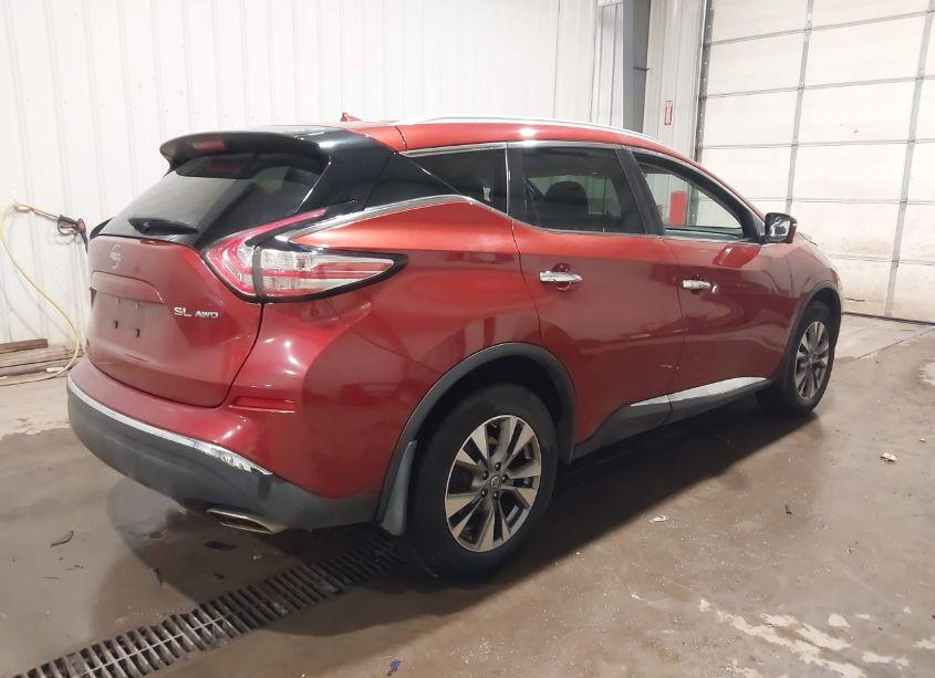 Photo 4 of 2015 Nissan Murano PLATINUM/S/SL/SV (VIN 5N1AZ2MH6FN253224)