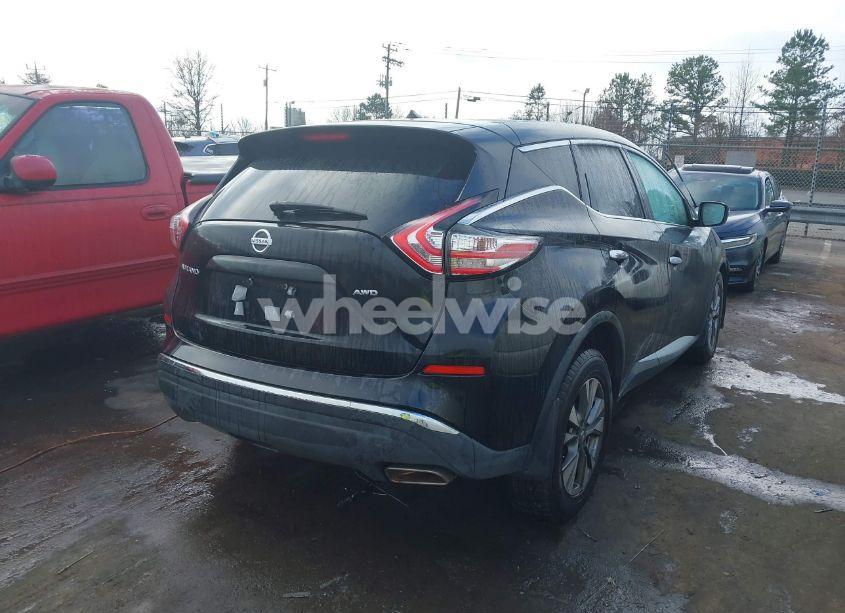Photo 4 of 2015 Nissan Murano S (VIN 5N1AZ2MH6FN284862)