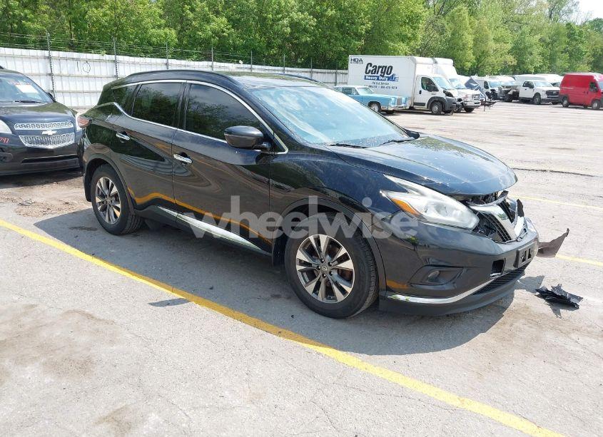 2015 Nissan Murano PLATINUM/S/SL/SV (VIN 5N1AZ2MH6FN288779) main photo