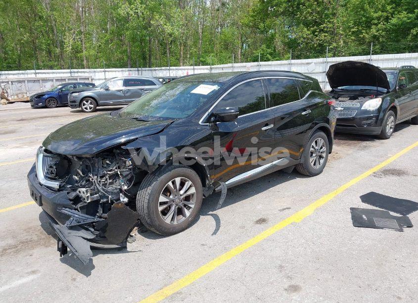 Photo 2 of 2015 Nissan Murano PLATINUM/S/SL/SV (VIN 5N1AZ2MH6FN288779)