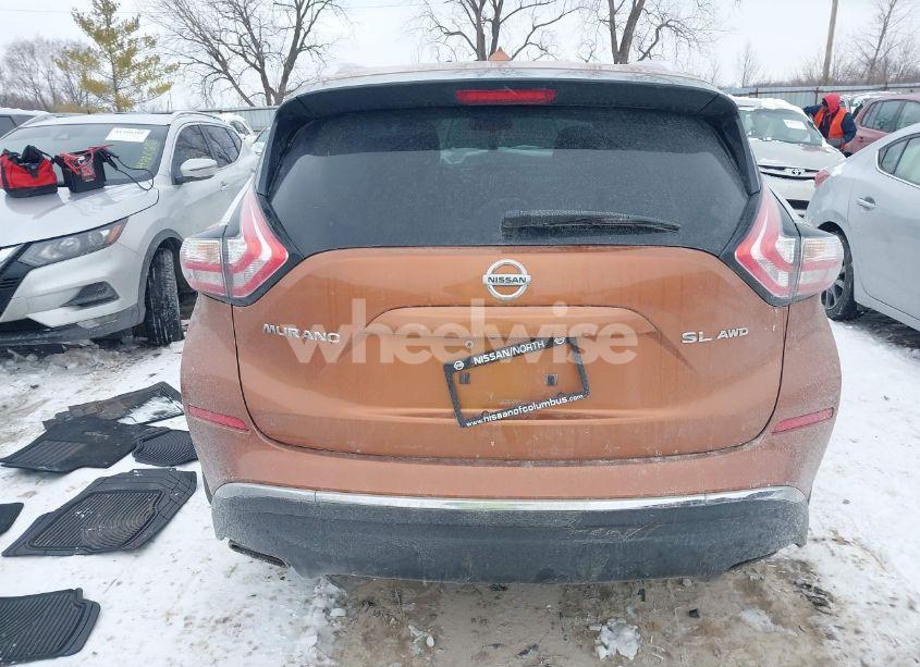 Photo 16 of 2016 Nissan Murano SL (VIN 5N1AZ2MH6GN111439)