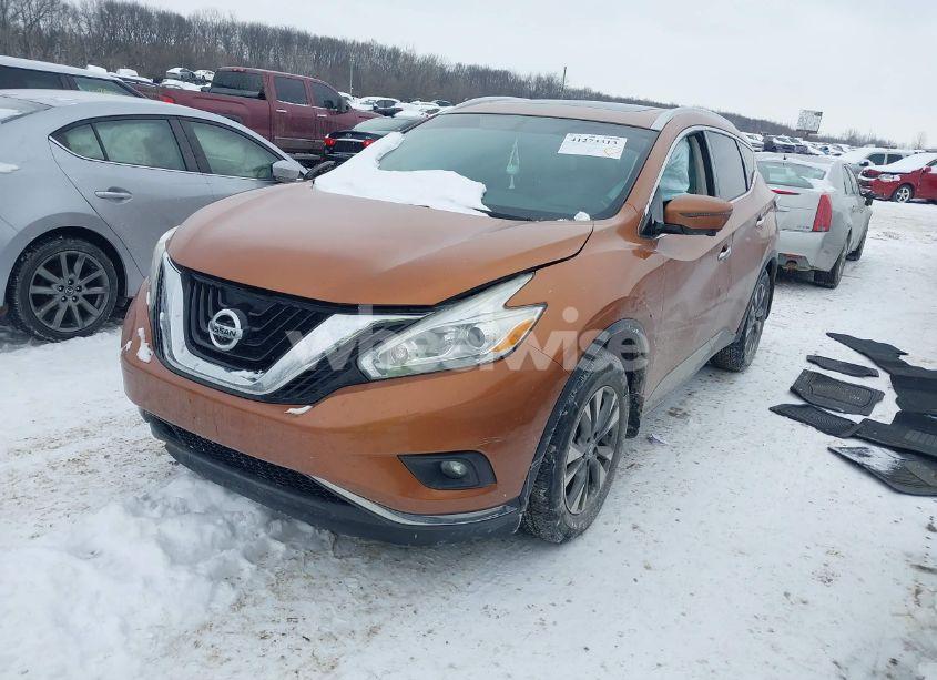 Photo 2 of 2016 Nissan Murano SL (VIN 5N1AZ2MH6GN111439)
