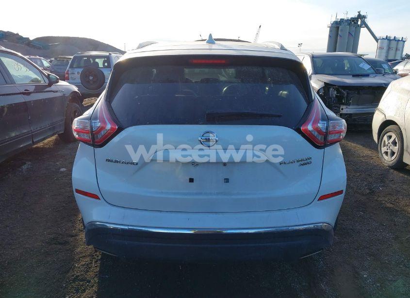 Photo 17 of 2017 Nissan Murano PLATINUM (VIN 5N1AZ2MH6HN188216)