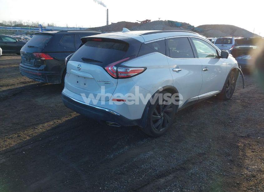 Photo 4 of 2017 Nissan Murano PLATINUM (VIN 5N1AZ2MH6HN188216)