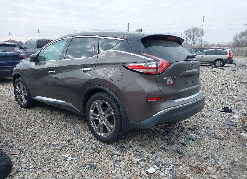 Photo 3 of 2018 Nissan Murano PLATINUM (VIN 5N1AZ2MH6JN104997)