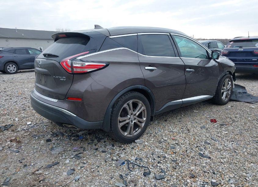 Photo 4 of 2018 Nissan Murano PLATINUM (VIN 5N1AZ2MH6JN104997)