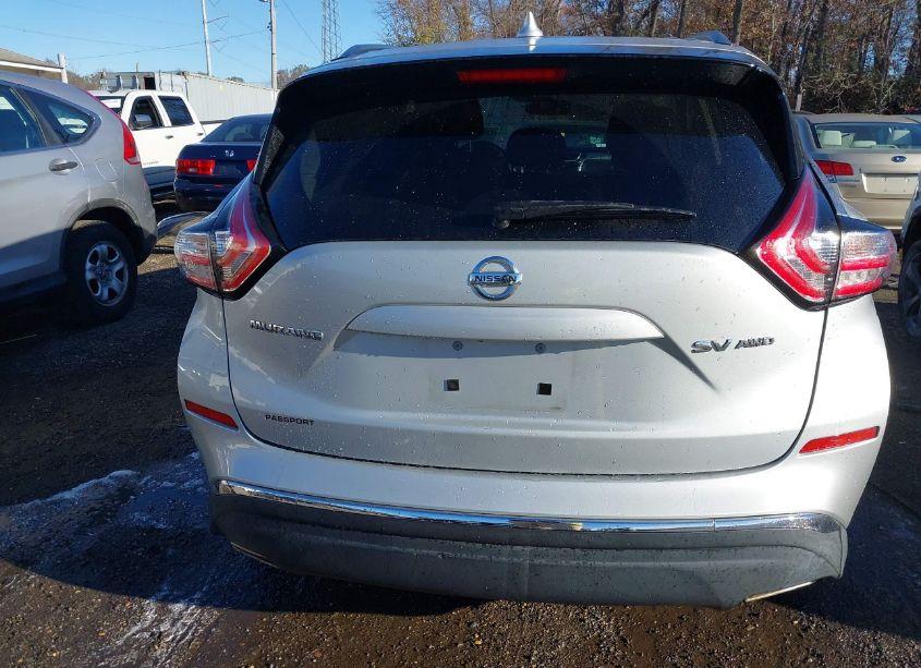 Photo 16 of 2018 Nissan Murano SV (VIN 5N1AZ2MH6JN158946)