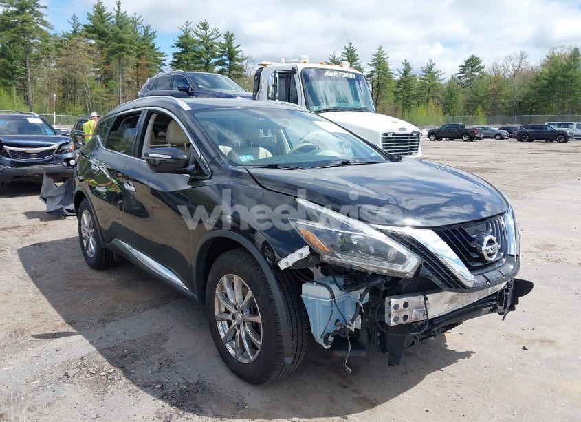 2018 Nissan Murano SL (VIN 5N1AZ2MH6JN172555) main photo