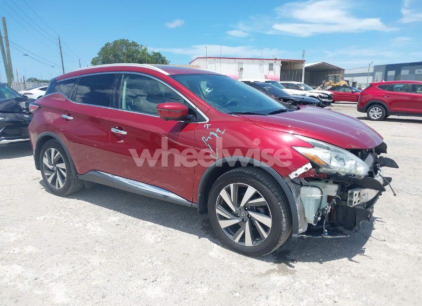 2018 Nissan Murano PLATINUM (VIN 5N1AZ2MH6JN175410) main photo