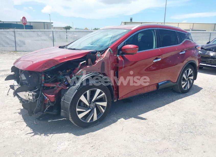 Photo 2 of 2018 Nissan Murano PLATINUM (VIN 5N1AZ2MH6JN175410)
