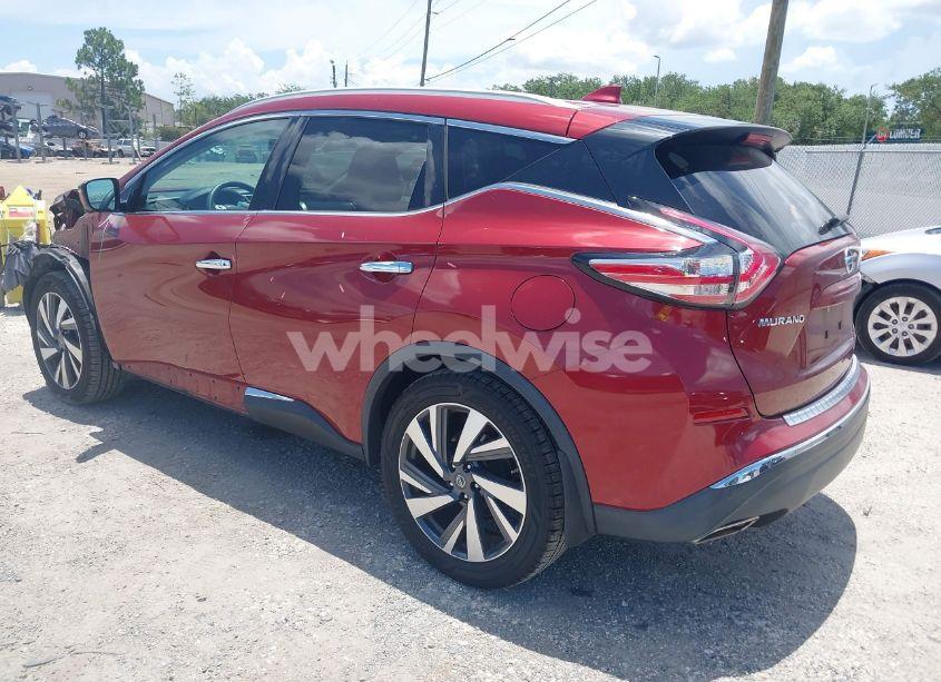 Photo 3 of 2018 Nissan Murano PLATINUM (VIN 5N1AZ2MH6JN175410)