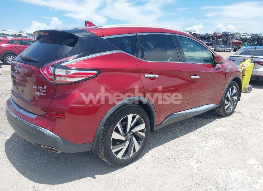Photo 4 of 2018 Nissan Murano PLATINUM (VIN 5N1AZ2MH6JN175410)