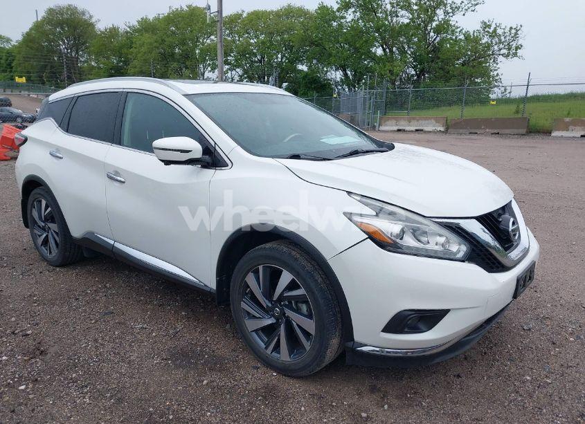 2018 Nissan Murano PLATINUM (VIN 5N1AZ2MH6JN192577) main photo