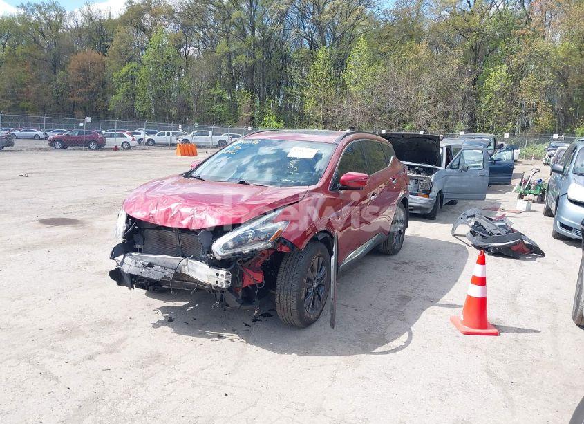 Photo 2 of 2018 Nissan Murano SV (VIN 5N1AZ2MH6JN200385)