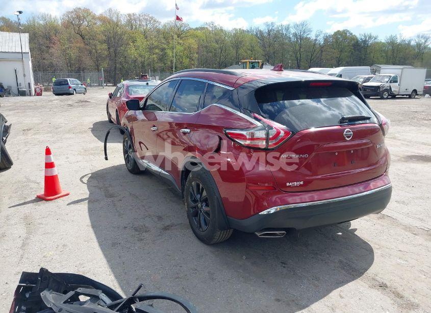 Photo 3 of 2018 Nissan Murano SV (VIN 5N1AZ2MH6JN200385)