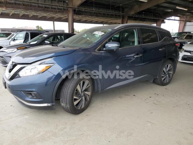 Photo 12 of 2015 NISSAN MURANO S (VIN 5N1AZ2MH7FN207238)