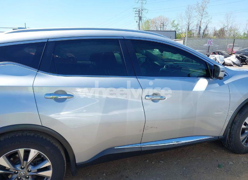 Photo 13 of 2016 Nissan Murano SL (VIN 5N1AZ2MH7GN163212)