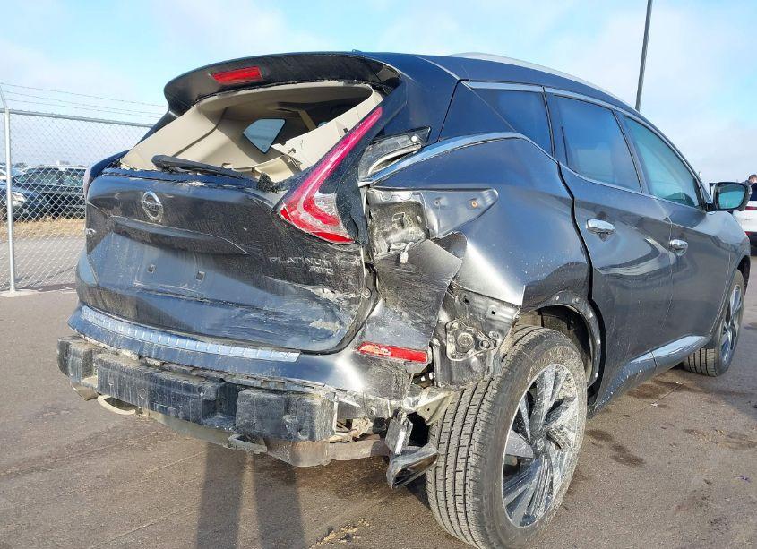 Photo 6 of 2017 Nissan Murano PLATINUM (VIN 5N1AZ2MH7HN115193)