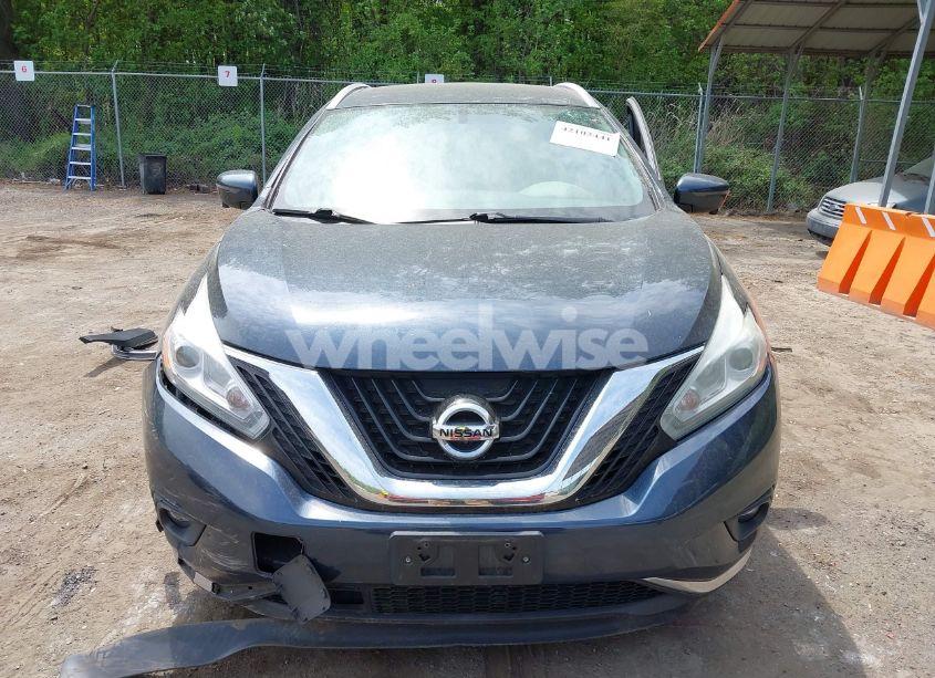 Photo 12 of 2017 Nissan Murano SL (VIN 5N1AZ2MH7HN139087)