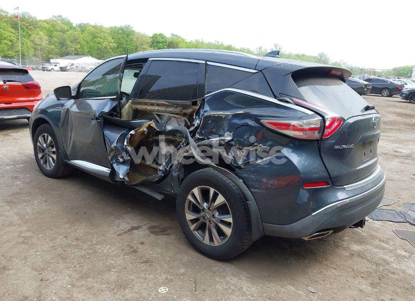 Photo 3 of 2017 Nissan Murano SL (VIN 5N1AZ2MH7HN139087)