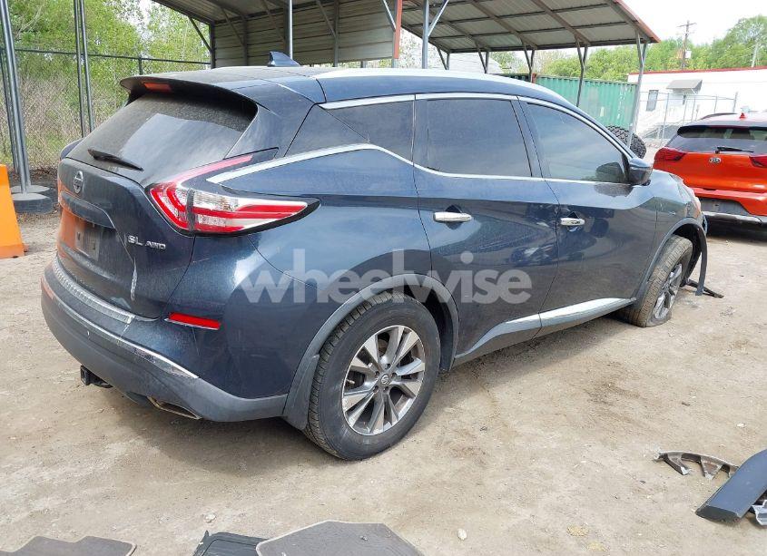 Photo 4 of 2017 Nissan Murano SL (VIN 5N1AZ2MH7HN139087)
