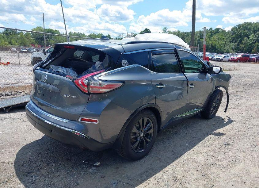 Photo 4 of 2017 Nissan Murano SV (VIN 5N1AZ2MH7HN183249)