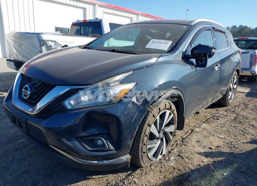 Photo 2 of 2017 Nissan Murano PLATINUM (VIN 5N1AZ2MH7HN184661)