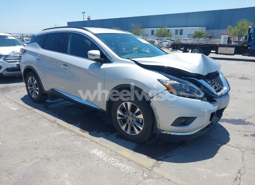2018 Nissan Murano SV (VIN 5N1AZ2MH7JN119444) main photo