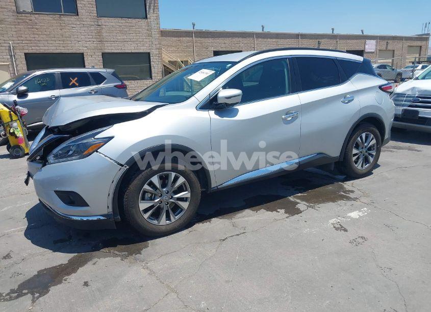 Photo 2 of 2018 Nissan Murano SV (VIN 5N1AZ2MH7JN119444)