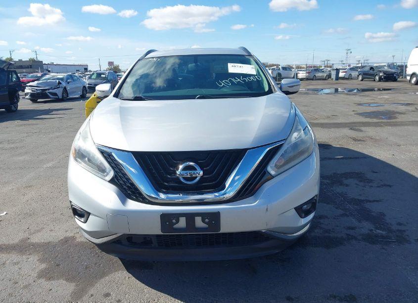 Photo 12 of 2018 Nissan Murano SV (VIN 5N1AZ2MH7JN120514)