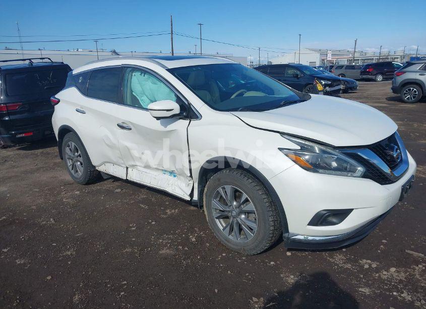 2018 Nissan Murano SL (VIN 5N1AZ2MH7JN139502) main photo