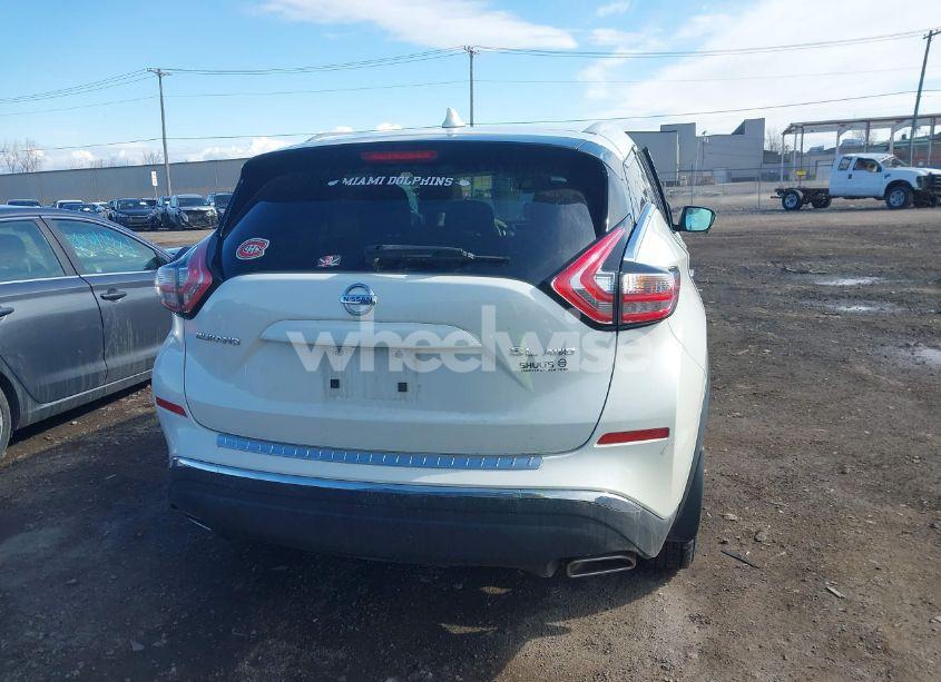 Photo 16 of 2018 Nissan Murano SL (VIN 5N1AZ2MH7JN139502)