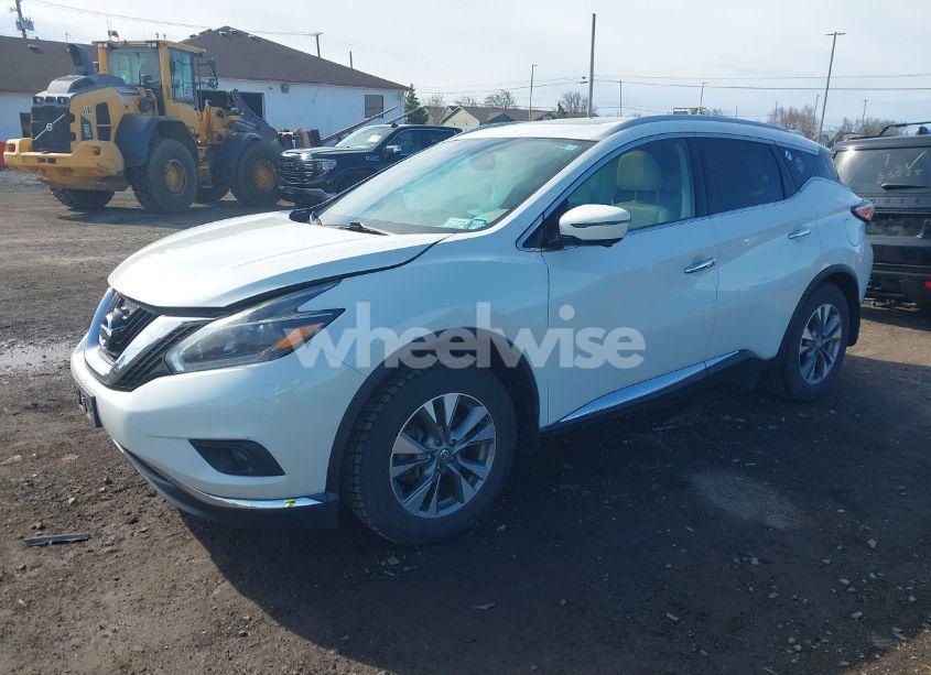 Photo 2 of 2018 Nissan Murano SL (VIN 5N1AZ2MH7JN139502)