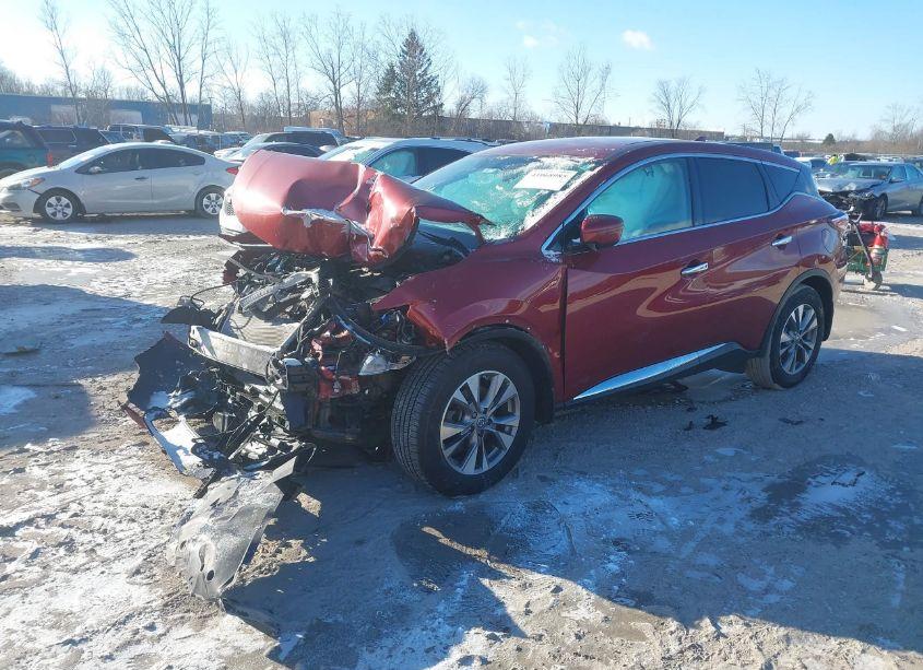 Photo 2 of 2018 Nissan Murano S (VIN 5N1AZ2MH7JN197562)