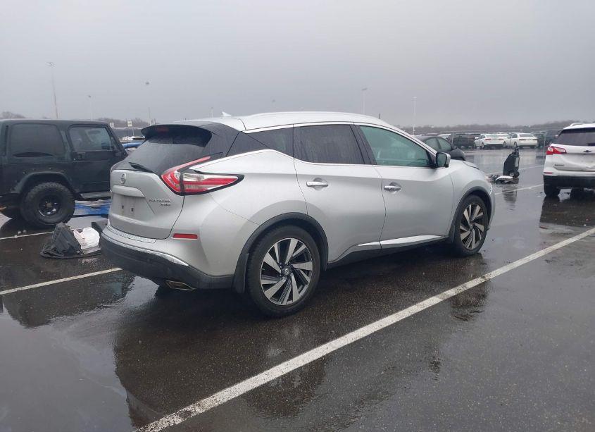 Photo 4 of 2015 Nissan Murano PLATINUM (VIN 5N1AZ2MH8FN209354)