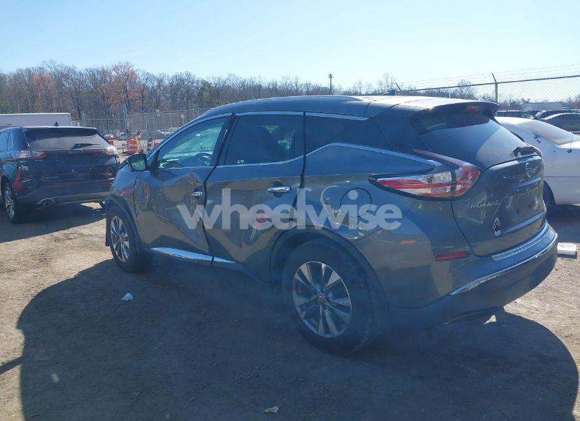 Photo 3 of 2015 Nissan Murano SL (VIN 5N1AZ2MH8FN222623)