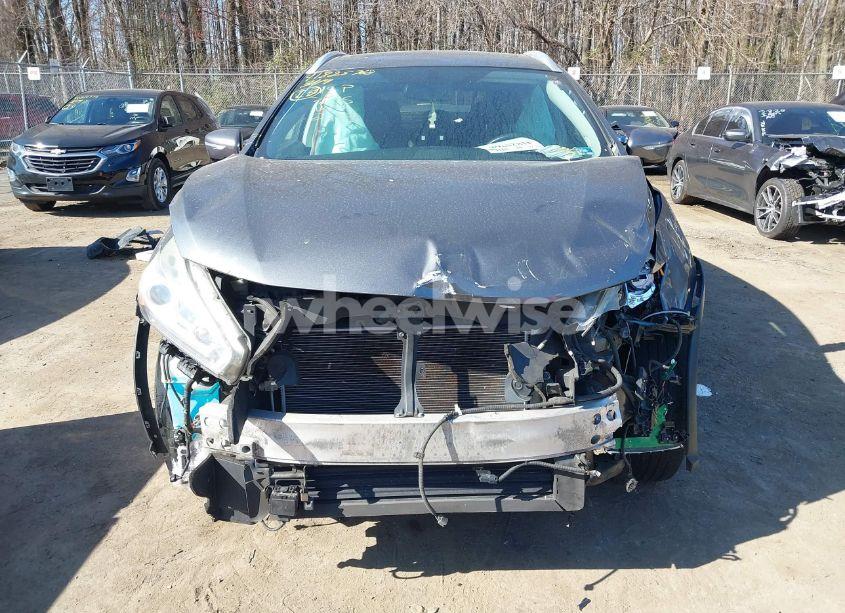 Photo 6 of 2015 Nissan Murano SL (VIN 5N1AZ2MH8FN222623)