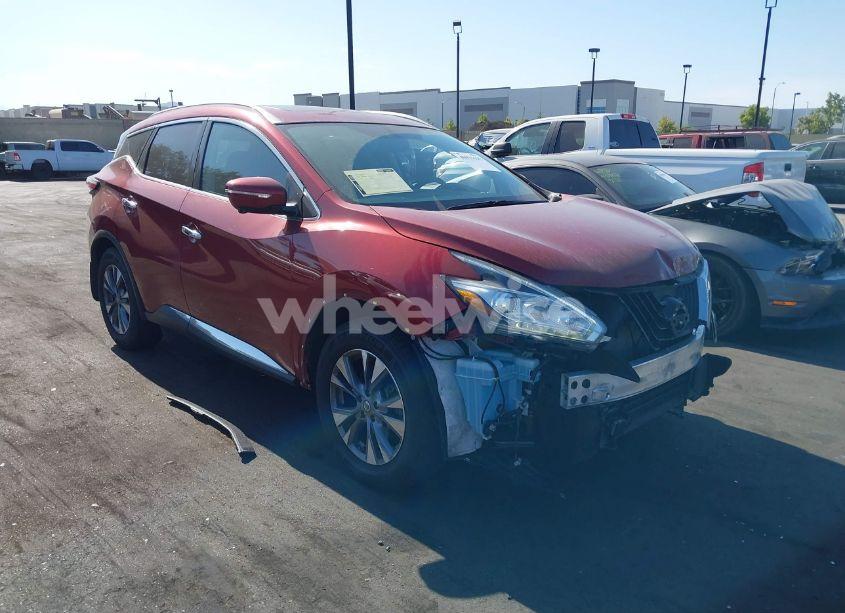 2015 Nissan Murano SL (VIN 5N1AZ2MH8FN254455) main photo