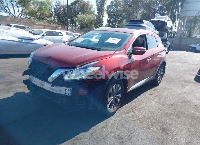 Photo 2 of 2015 Nissan Murano SL (VIN 5N1AZ2MH8FN254455)