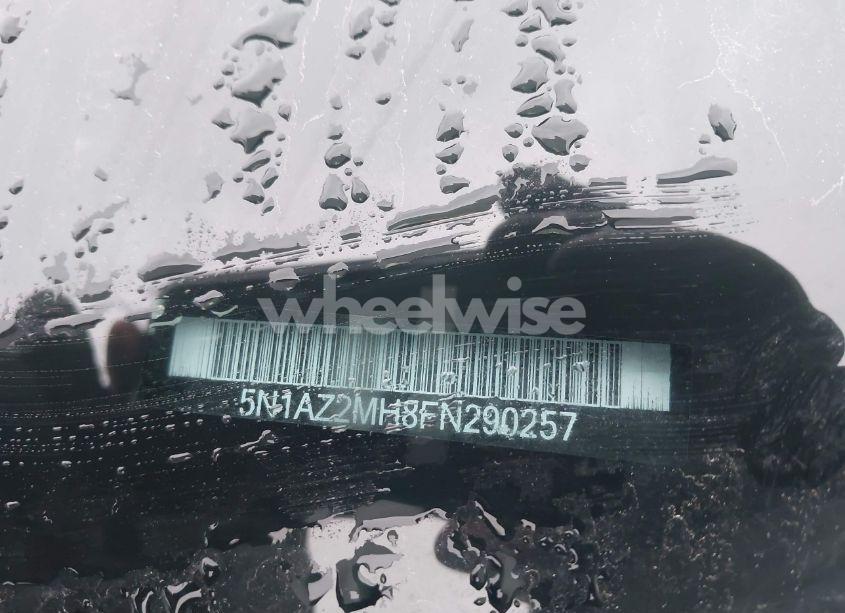 Photo 9 of 2015 Nissan Murano PLATINUM (VIN 5N1AZ2MH8FN290257)