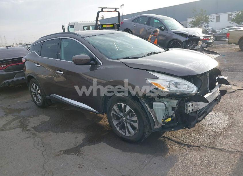 2016 Nissan Murano PLATINUM/S/SL/SV (VIN 5N1AZ2MH8GN107196) main photo