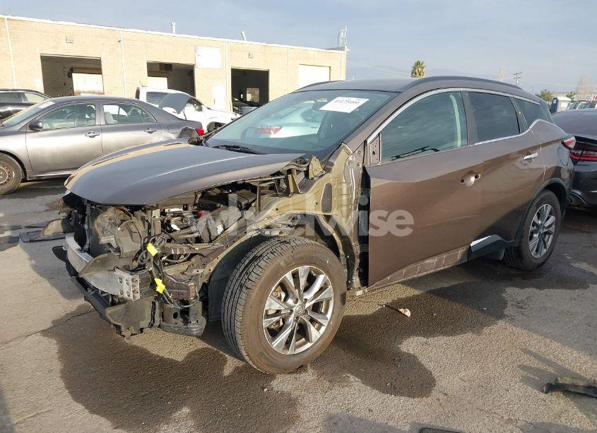 Photo 2 of 2016 Nissan Murano PLATINUM/S/SL/SV (VIN 5N1AZ2MH8GN107196)