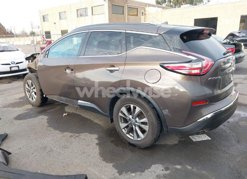 Photo 3 of 2016 Nissan Murano PLATINUM/S/SL/SV (VIN 5N1AZ2MH8GN107196)