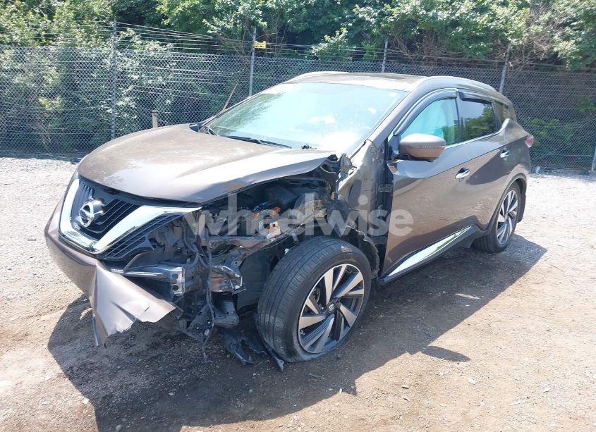 Photo 2 of 2016 Nissan Murano PLATINUM (VIN 5N1AZ2MH8GN108848)