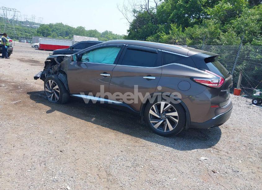 Photo 3 of 2016 Nissan Murano PLATINUM (VIN 5N1AZ2MH8GN108848)