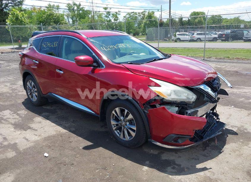 2016 Nissan Murano SV (VIN 5N1AZ2MH8GN137119) main photo